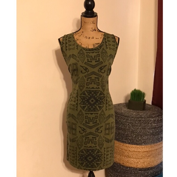 ASOS Curve Dresses & Skirts - ASOS Curve Aztec Bodycon Dress